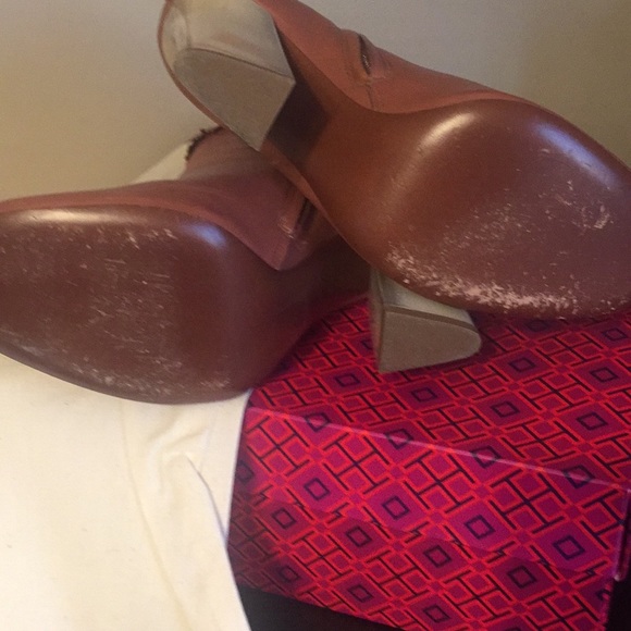 Tory Burch Bandelier Fringe Bootie in Cognac Cream - Picture 6 of 8